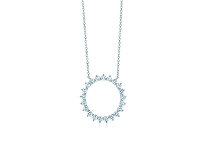 Silver Plated CZ Studded Pendant